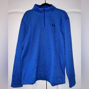 Men’s Under Armour Blue Golf Pullover